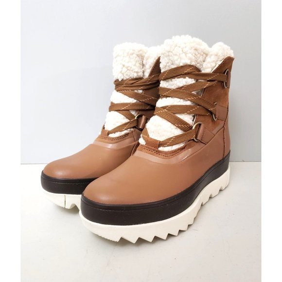 Sorel Women's Winter Boots in Brown and Cream - Picture 2 of 6